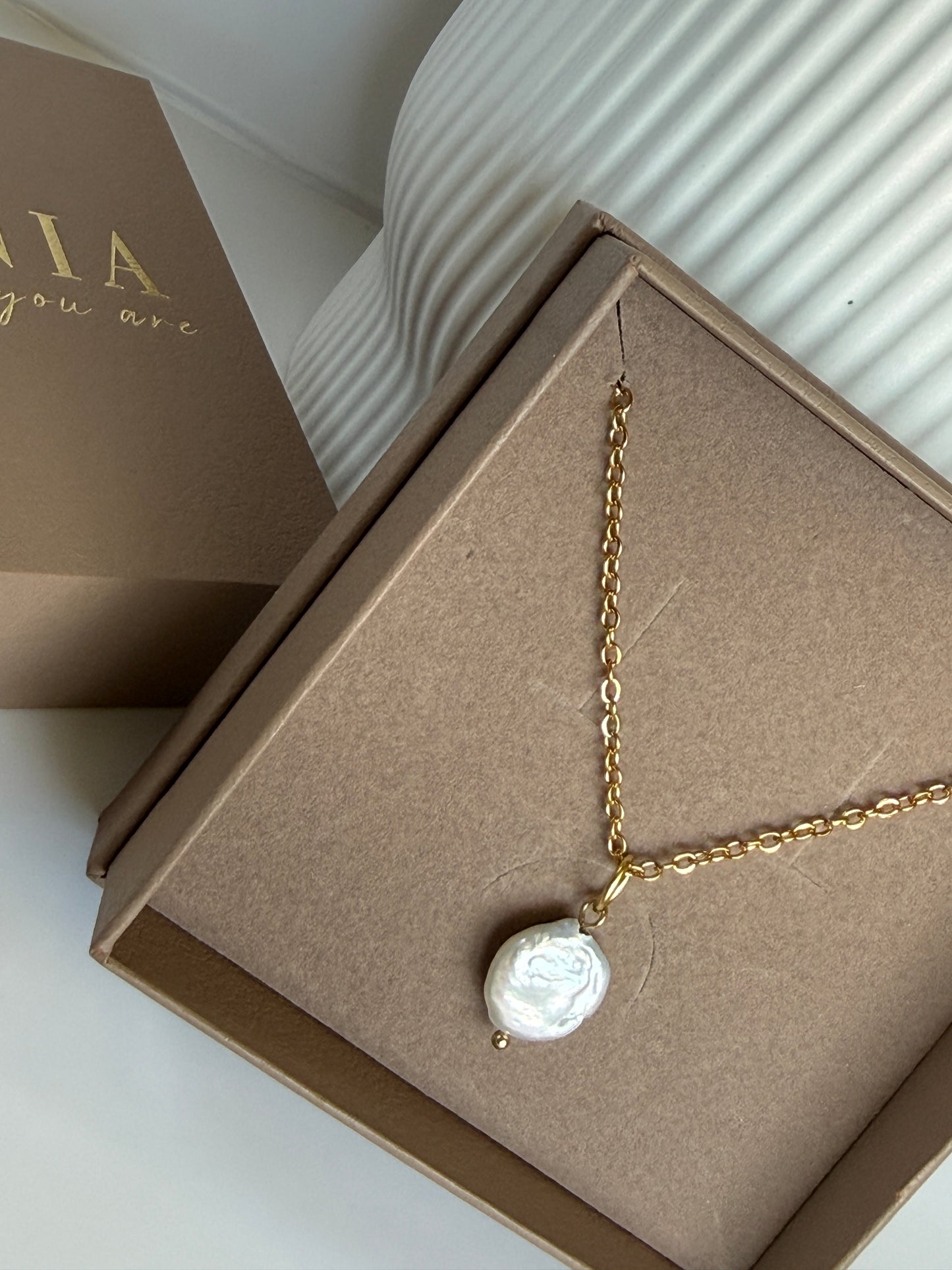 Natural Pearl Charm