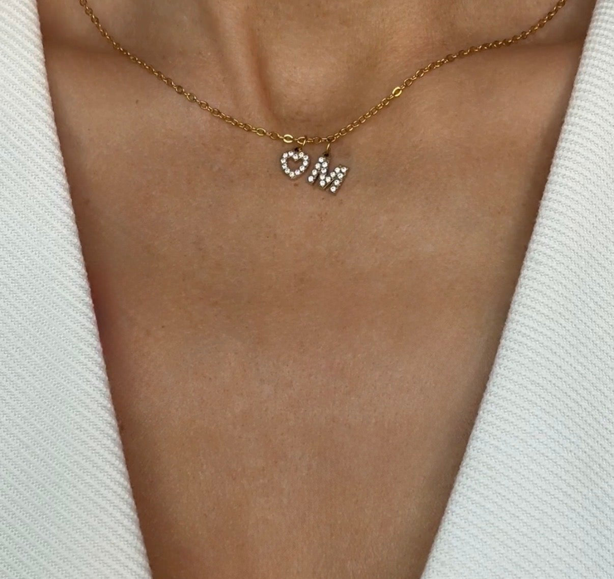 Delicate Chain Necklace · 18K Gold Plated Stainless Steel · 1.5mm