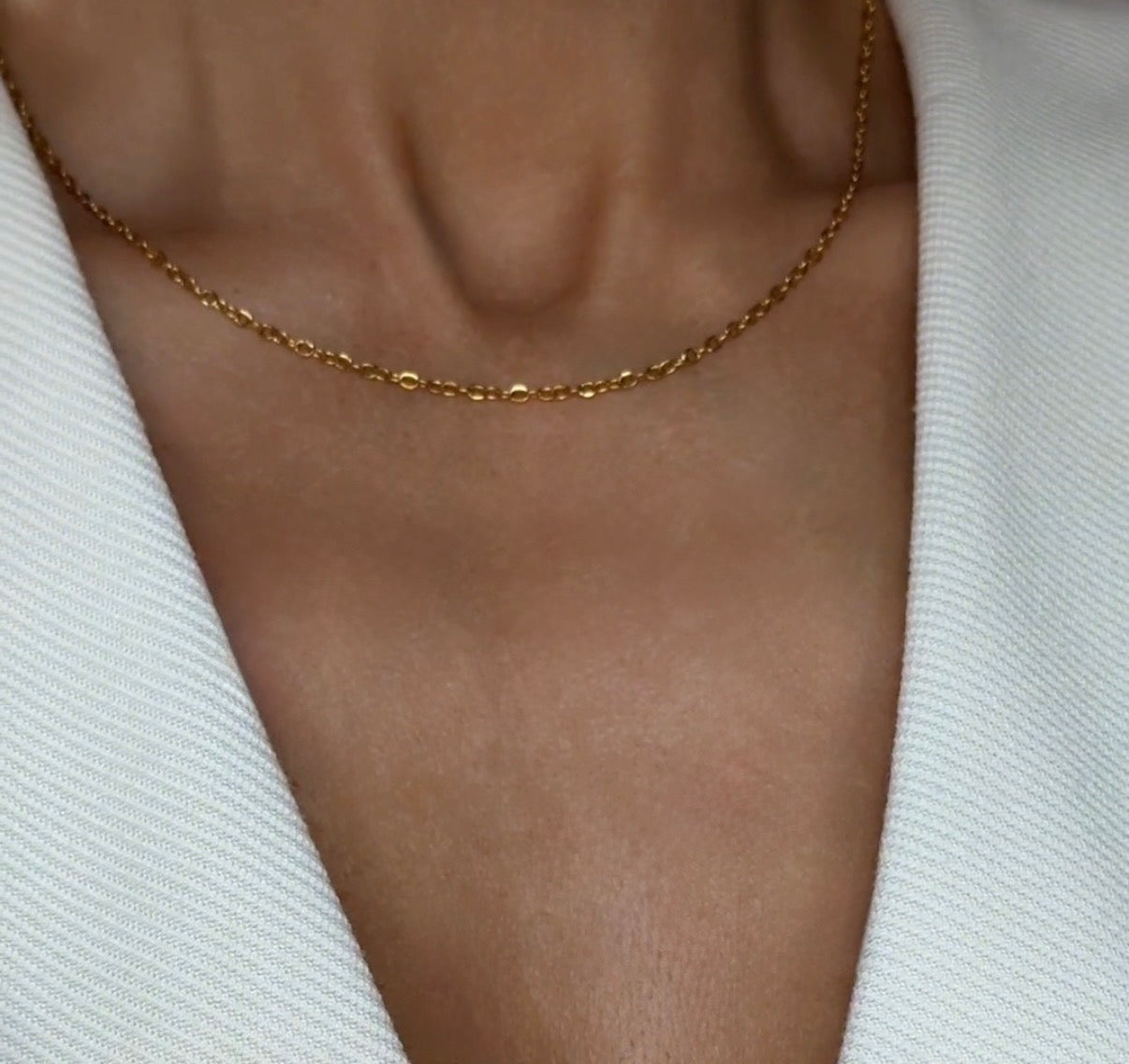 Minimalist Chain Kette, 2mm