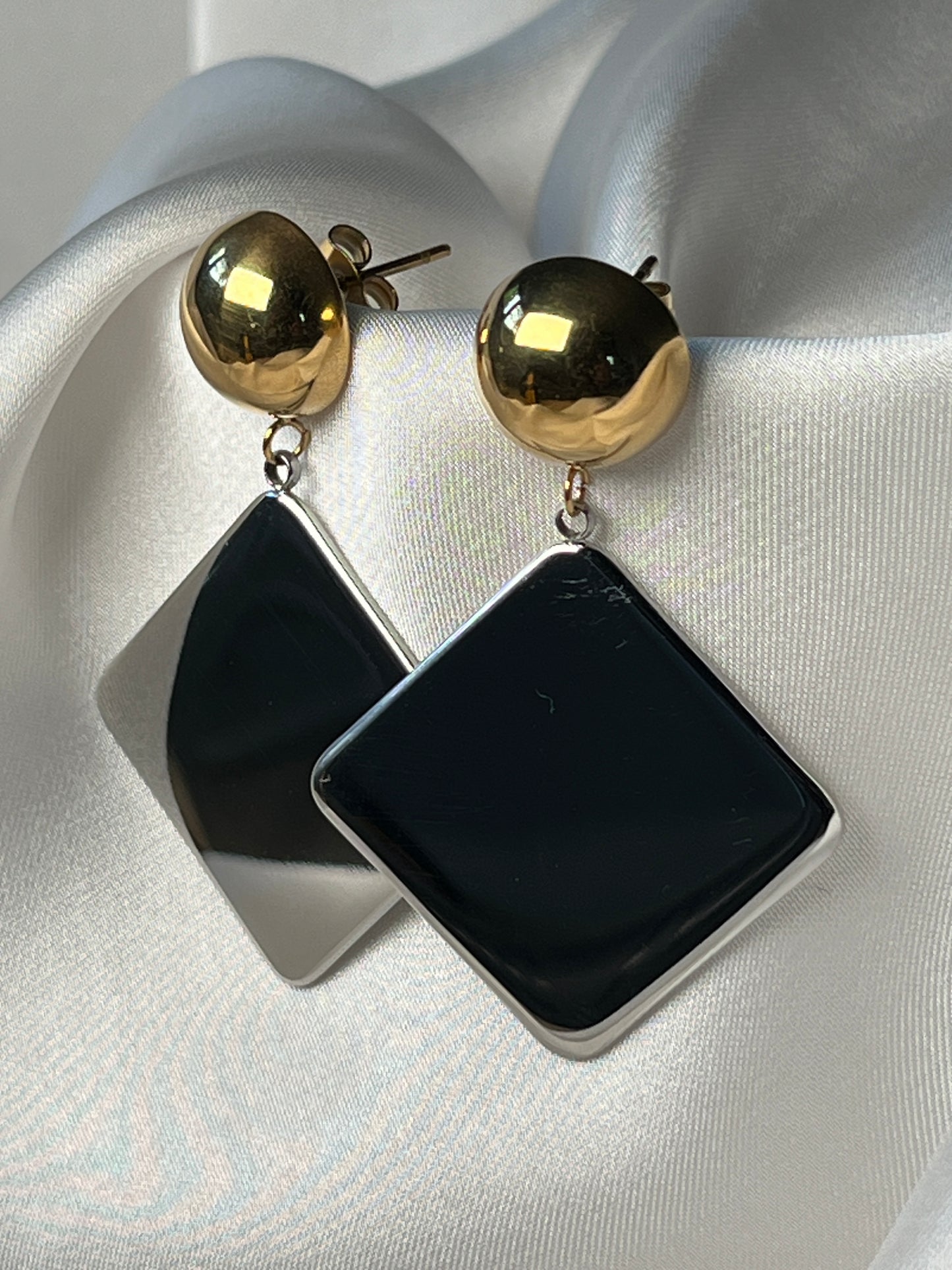 Boucles d'oreilles GLAM SQUARE