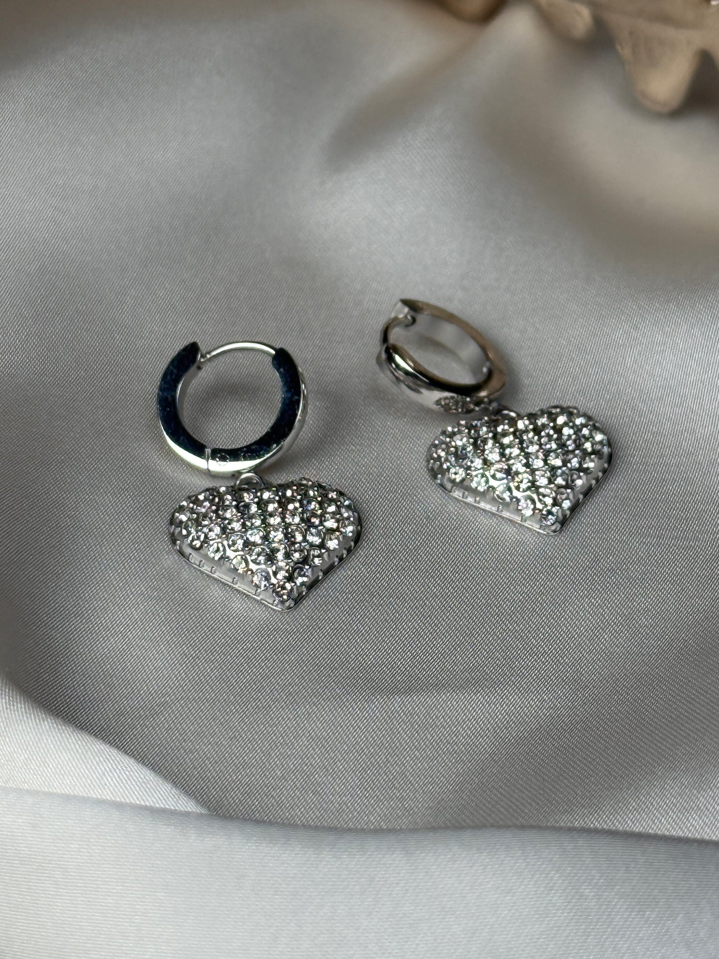 Boucles d'oreilles SPARKLE HEARTS