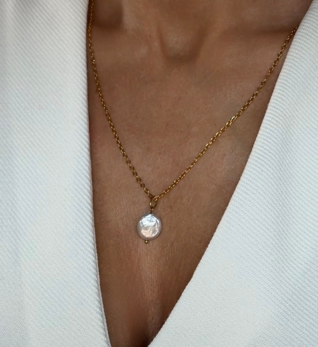 Natural Pearl Charm