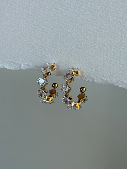 Marquise Drop Studs