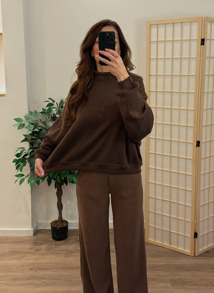 Pullover Knit CHOCOLATE