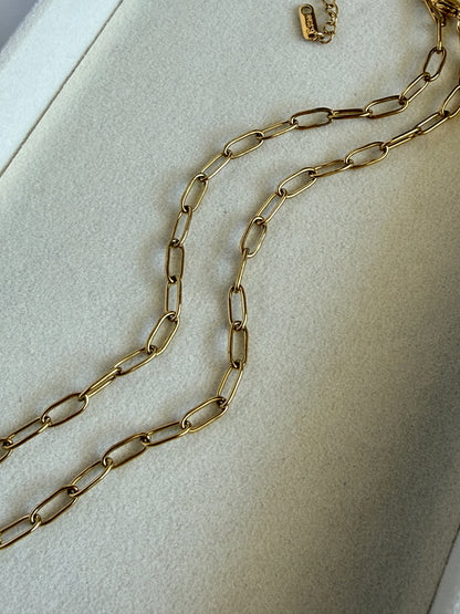 NOLA – Link Chain Necklace, Gold Plated