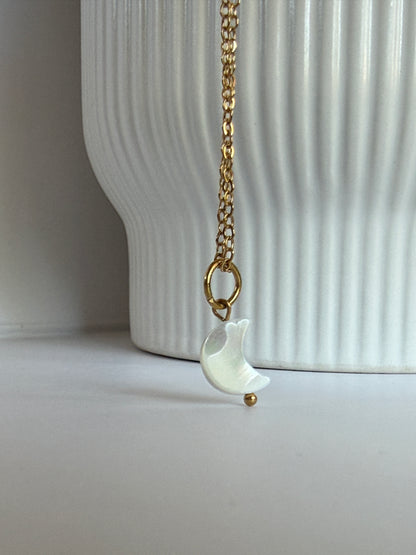 Moon Pearl Charm