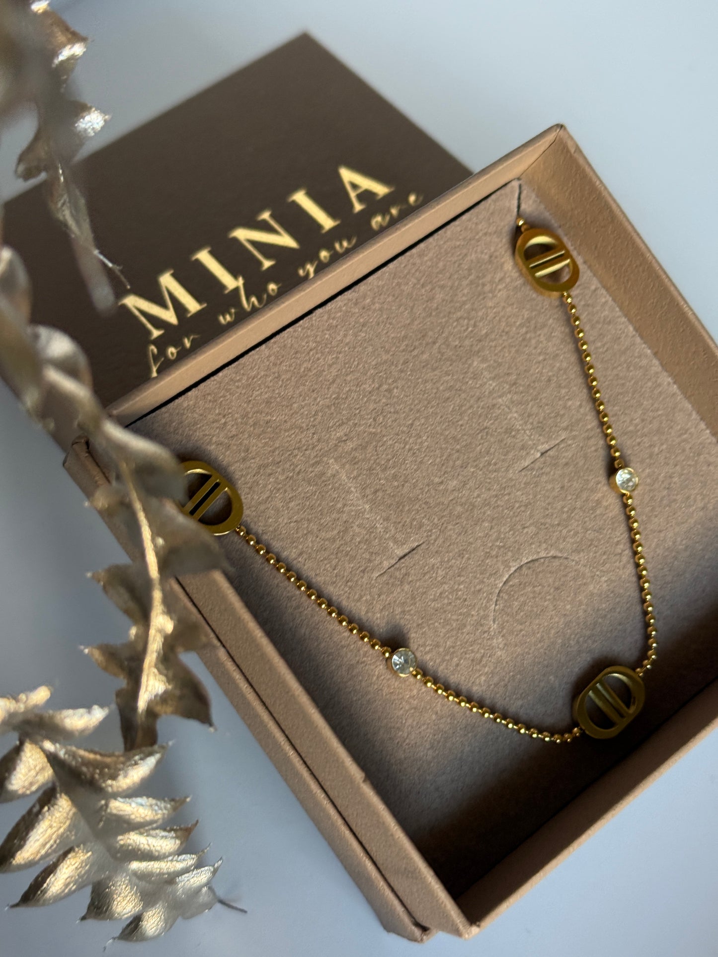 LENI – Necklace, Gold Plated