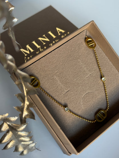 LENI – Necklace, Gold Plated