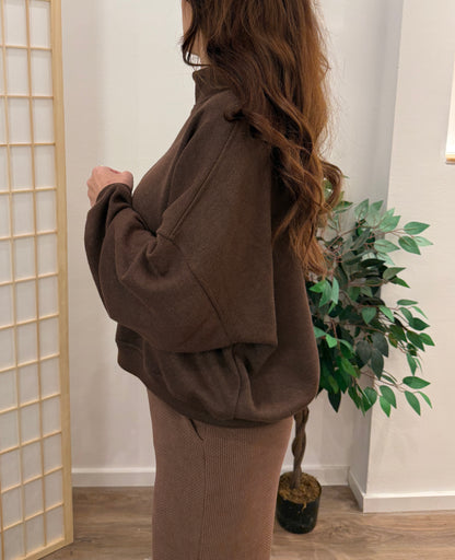 Pullover Knit CHOCOLATE