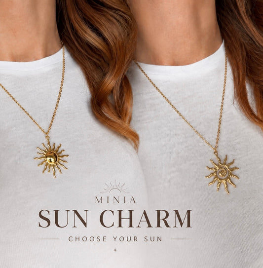 SUN CHARM NECKLACE – Choose Your Sun