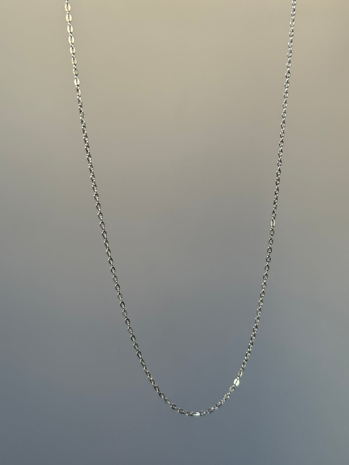 Fine Chain Kette 0,8 mm - Silber