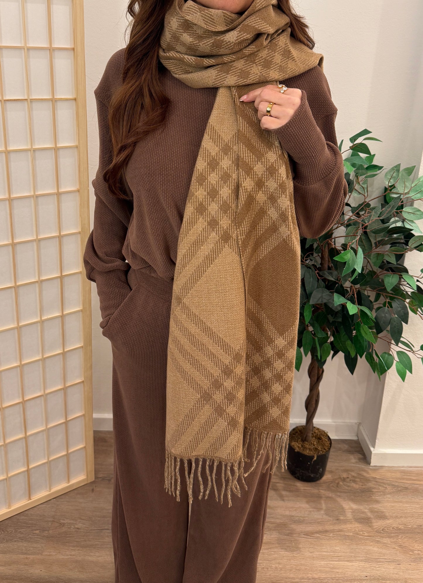 Schal CARAMEL MACCHIATO