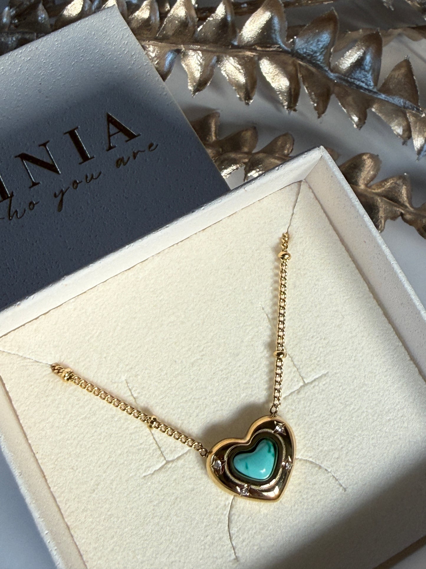 JULI – Heart Necklace, Gold Plated