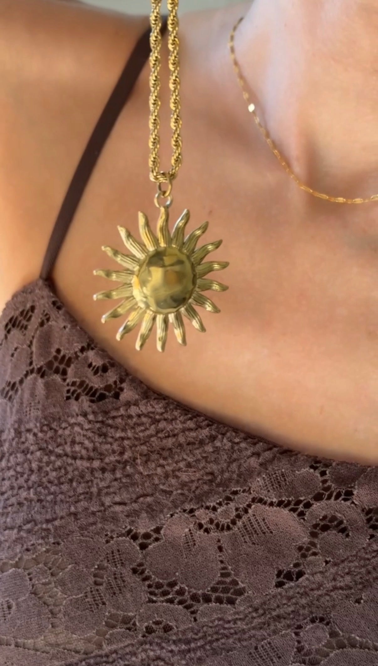 Aura Sun Charm