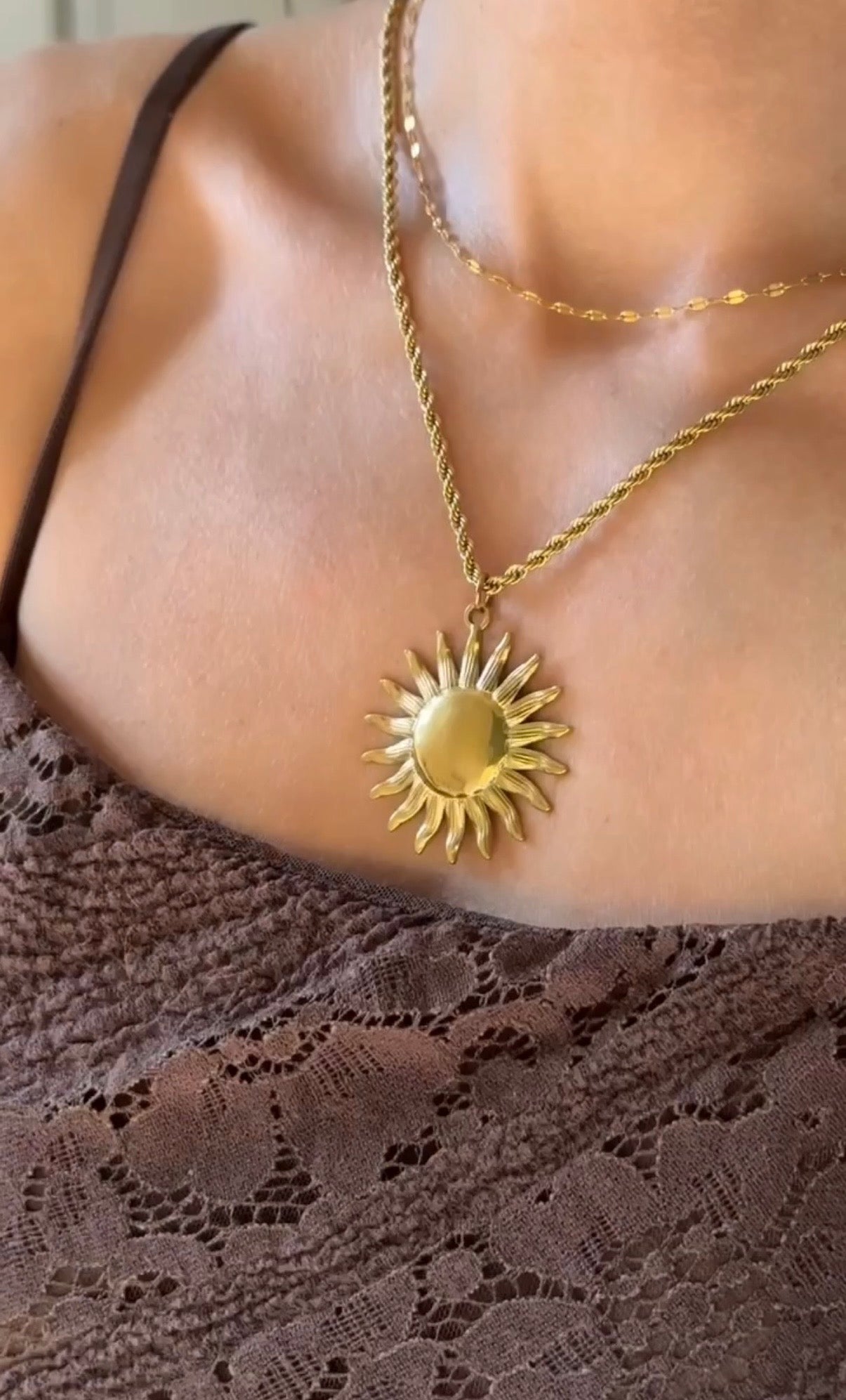 Aura Sun Charm