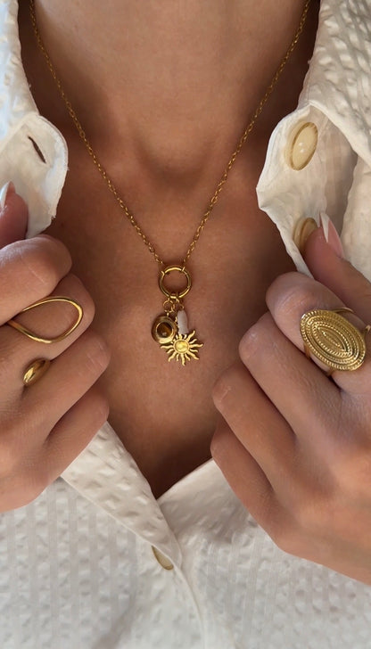Create Your Own Charm Necklace – Chain + 3 Charms
