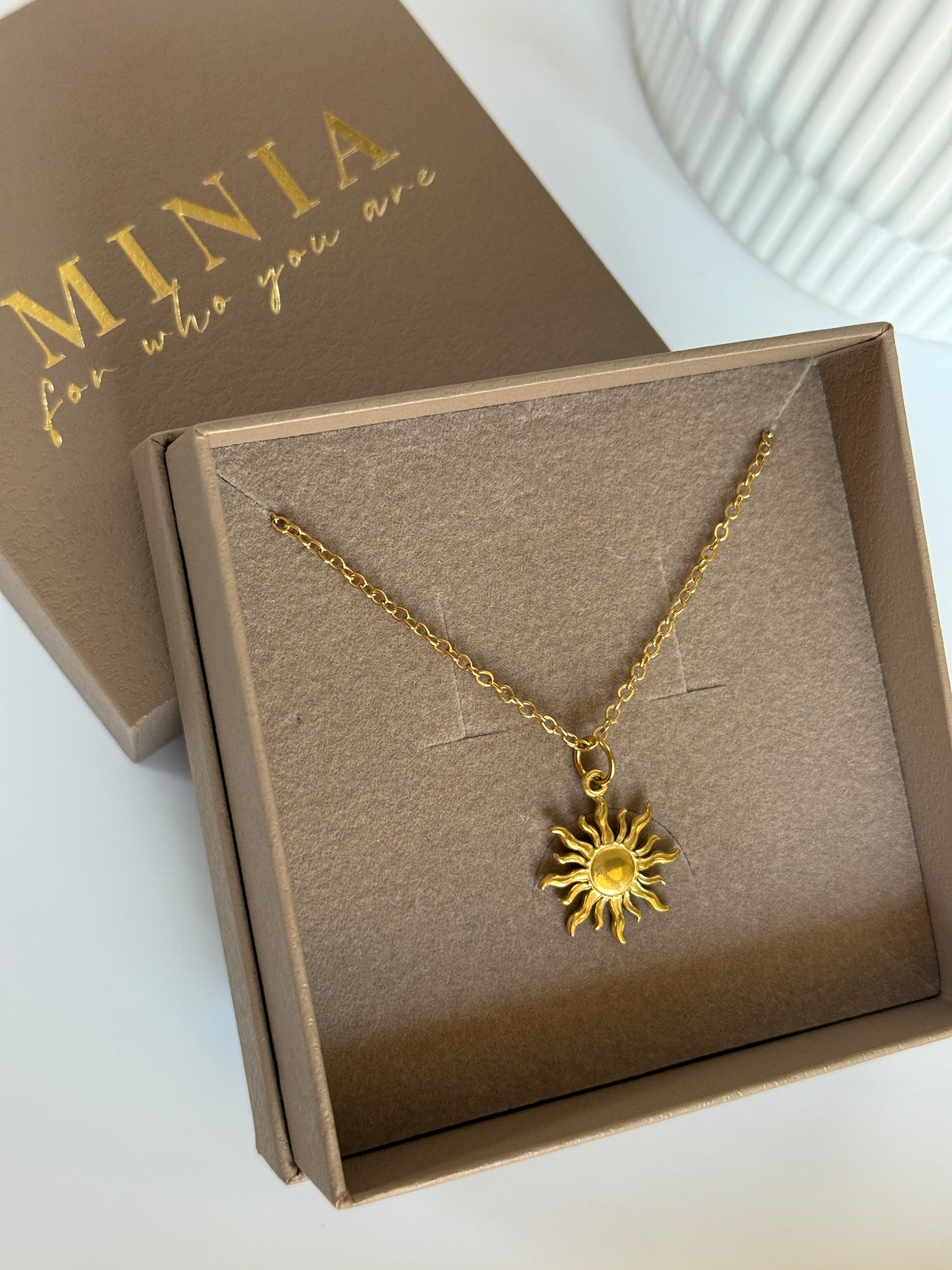 Sun Gold Charm