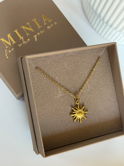 Sun Gold Charm