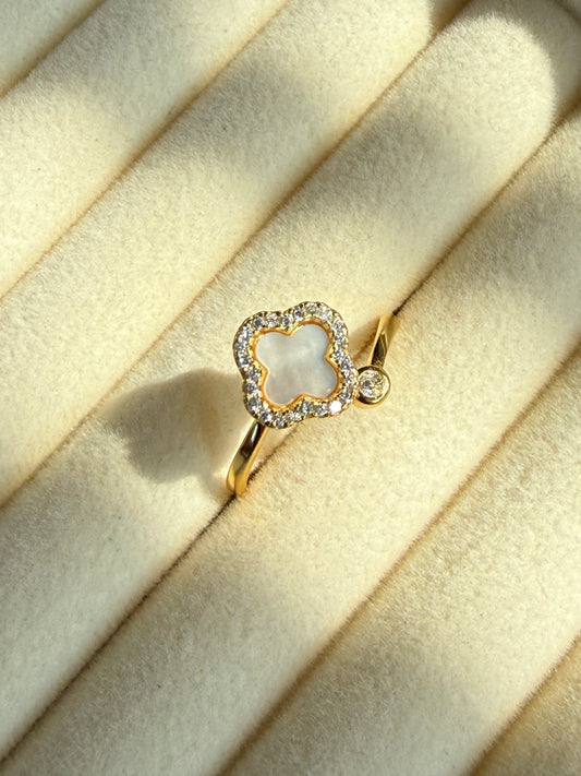 ALMA – Adjustable Spinning Ring, 18K Gold-Plated Sterling Silver