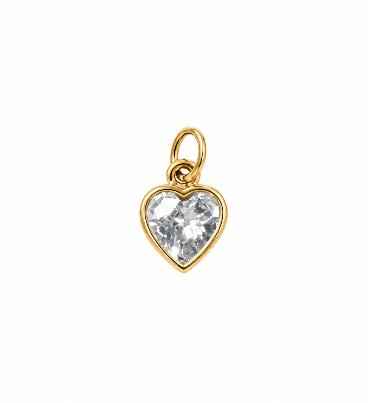 Crystal Heart Charm
