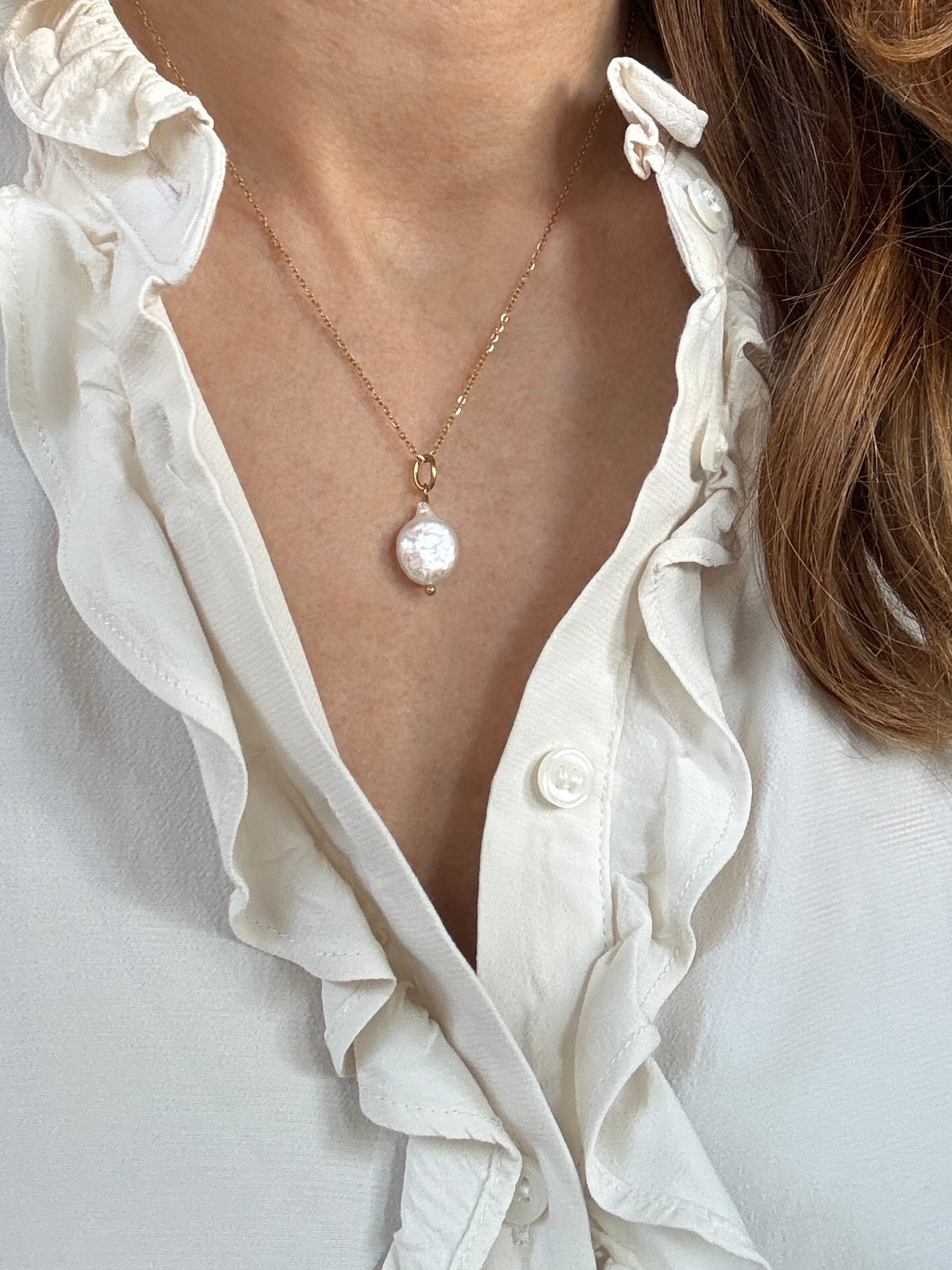 Natural Pearl Charm