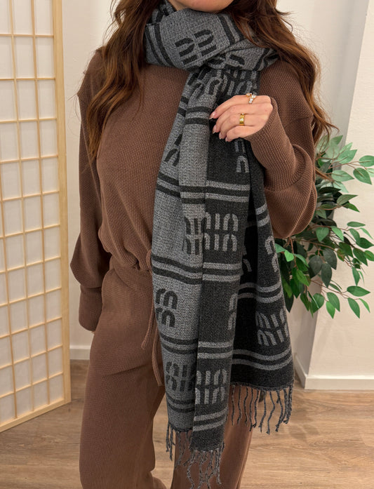 Schal MOCHA GREY