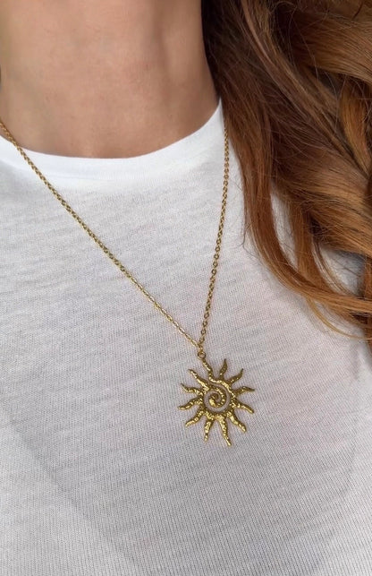 SUN CHARM NECKLACE – Choose Your Sun