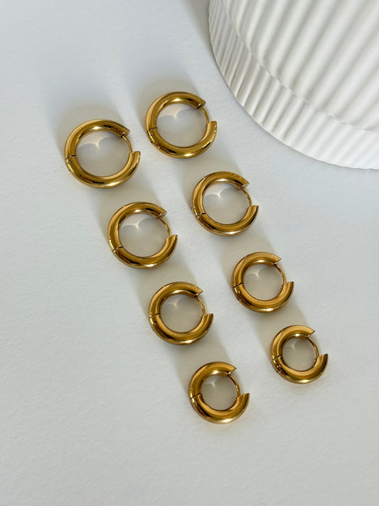 Daily Classic Hoops - 10, 12, 14 & 16 mm