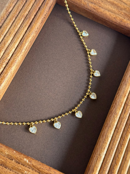 EVI – Charm Chain Necklace, Gold Plated
