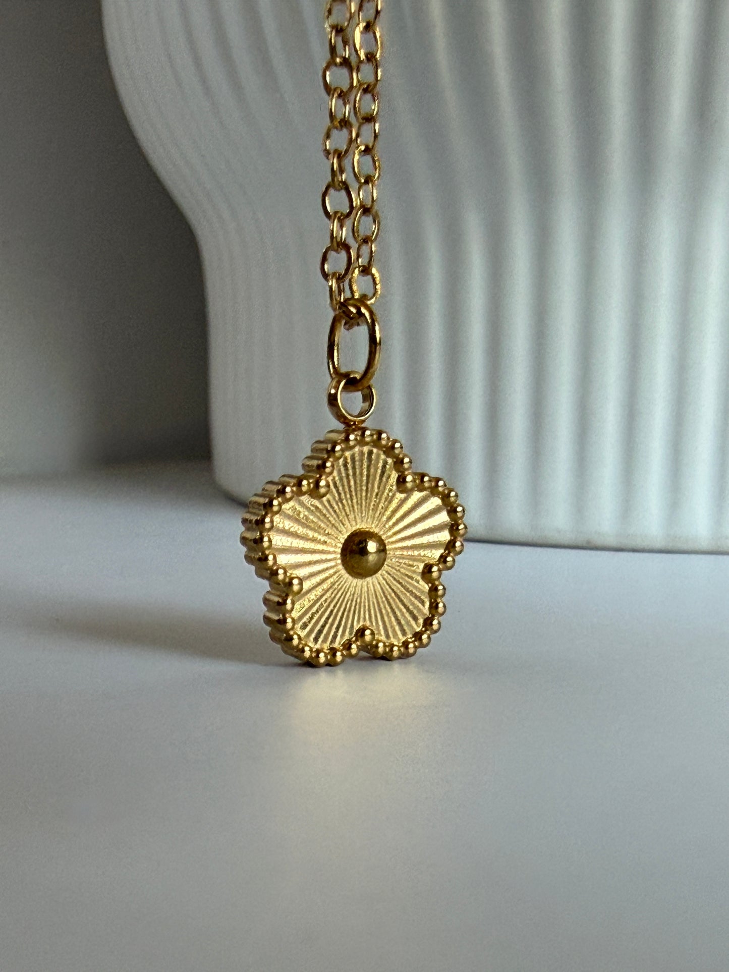 Clover Gold Charm