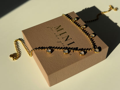 EVI – Charm Chain Necklace, Gold Plated