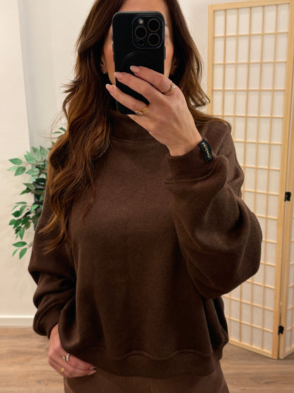Pullover Knit CHOCOLATE