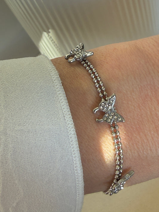 Three Butterflies Armband