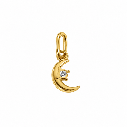 Moon Meets Star Charm