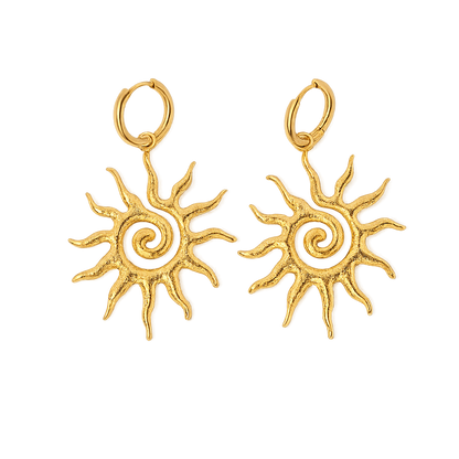 Ohrringe Sun - Spiral