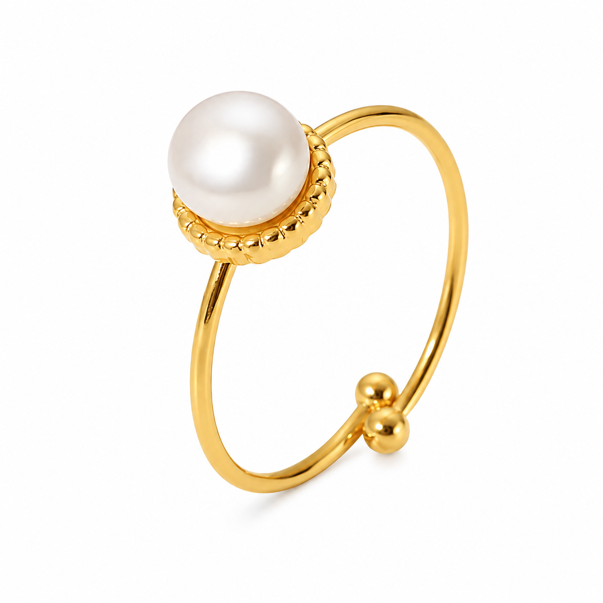 Delicate Pearl Ring