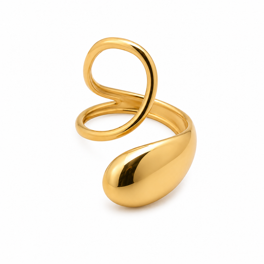 Sculptural Ring,Verstellbar