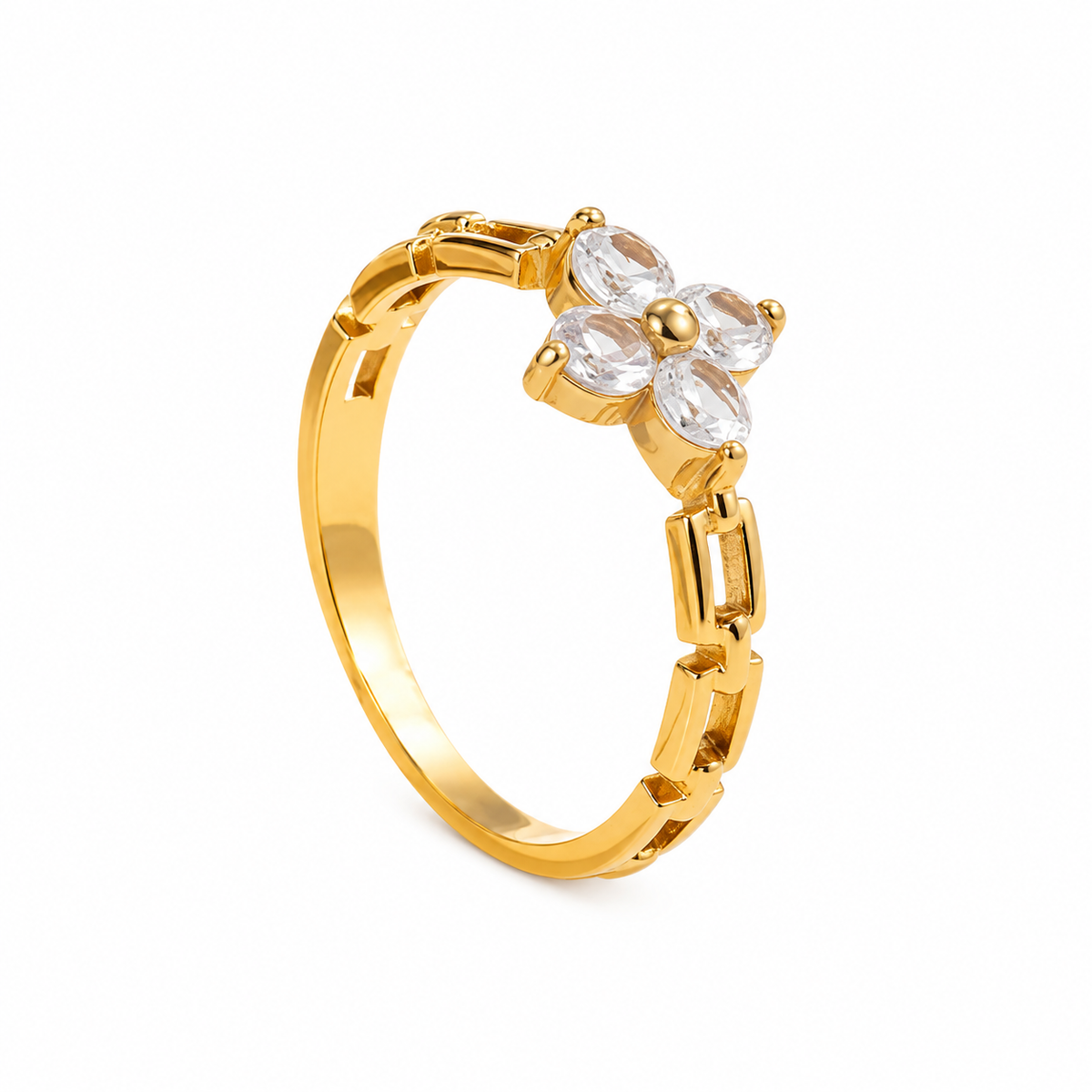 Crystal Bloom Ring