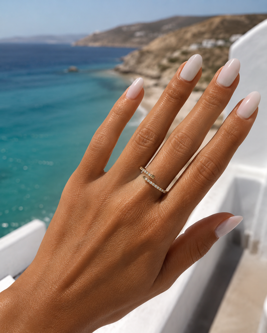 Cross My Mind Ring