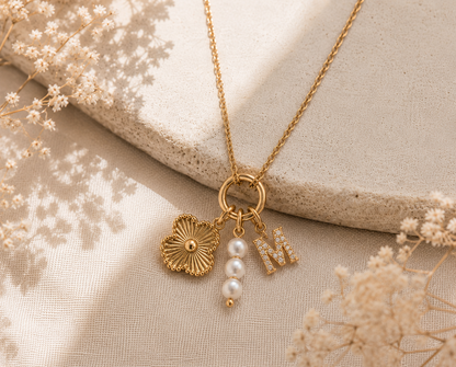 Create Your Own Charm Necklace – Chain + 3 Charms