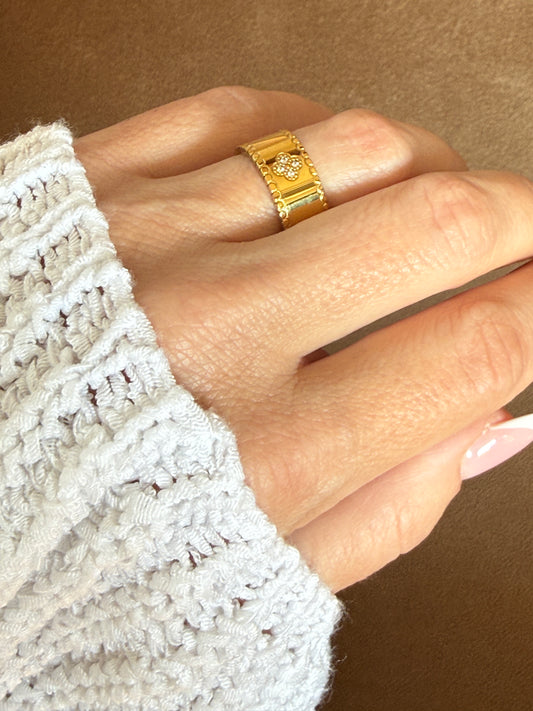 Golden Bloom Ring