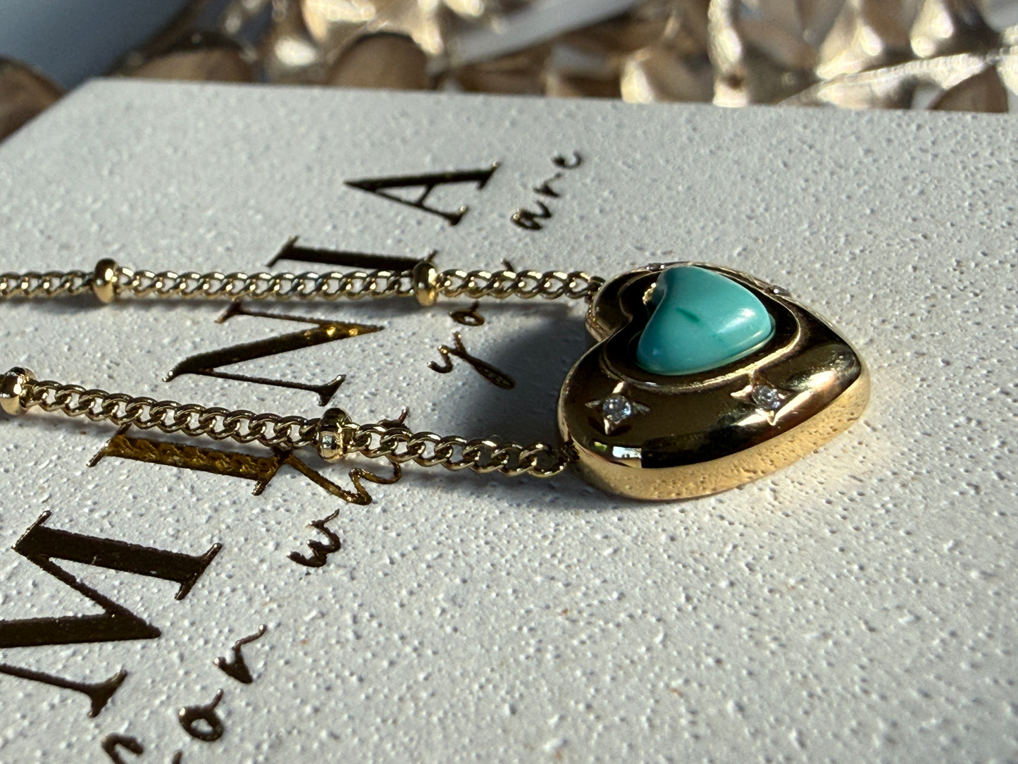 JULI – Heart Necklace, Gold Plated