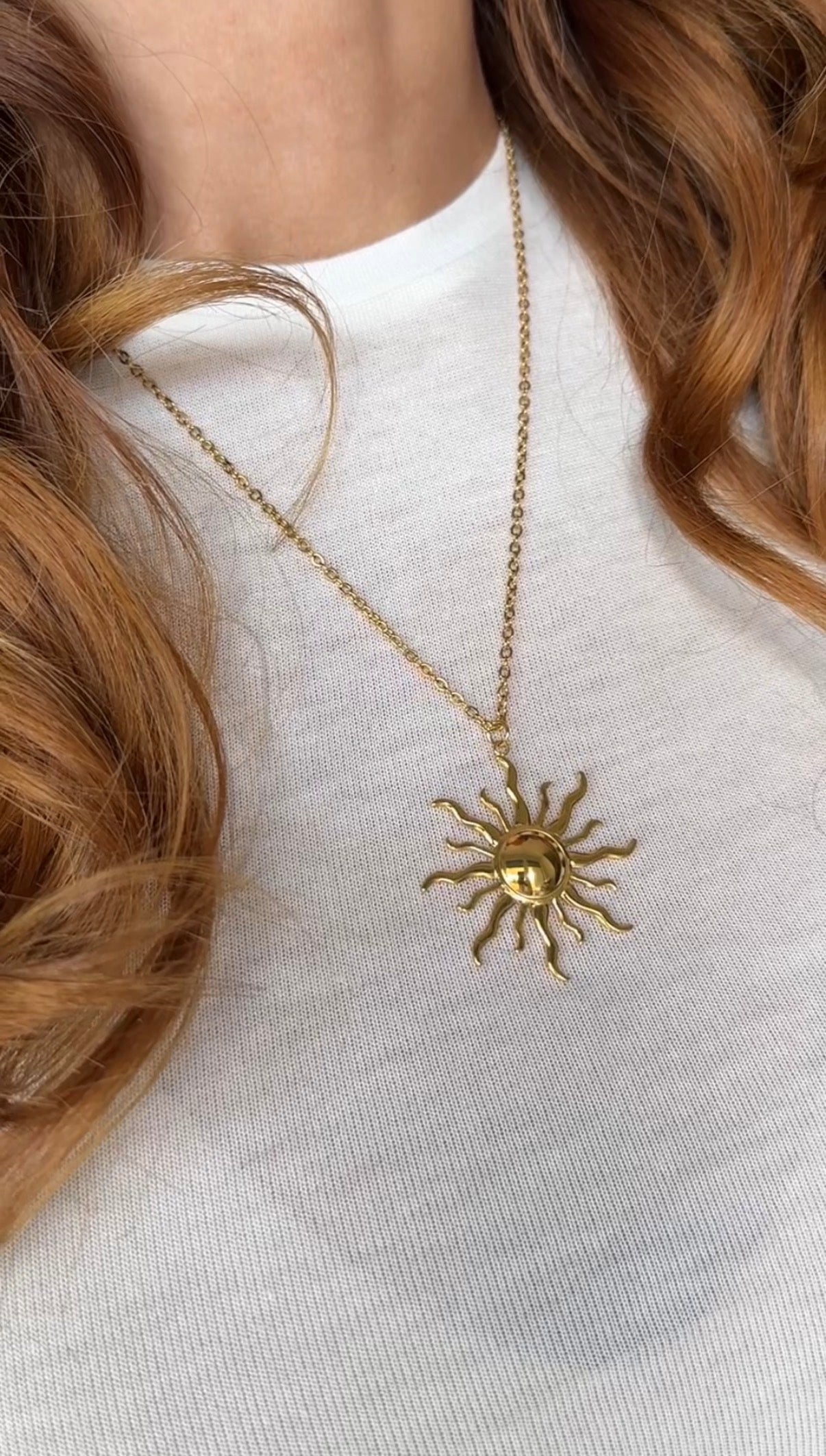 SUN CHARM NECKLACE – Choose Your Sun