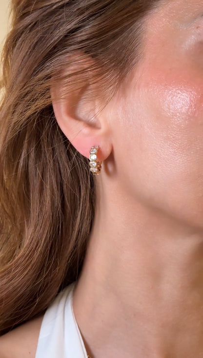 Zirkonia Hoops