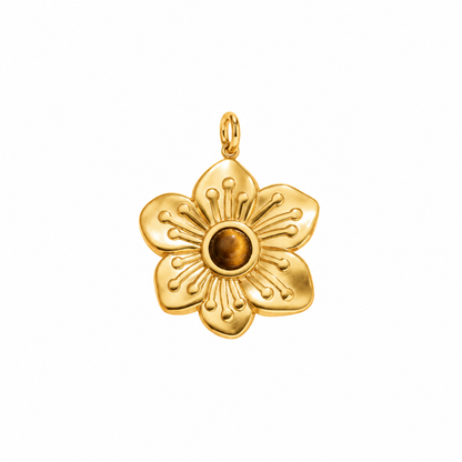 Golden Bloom Charm