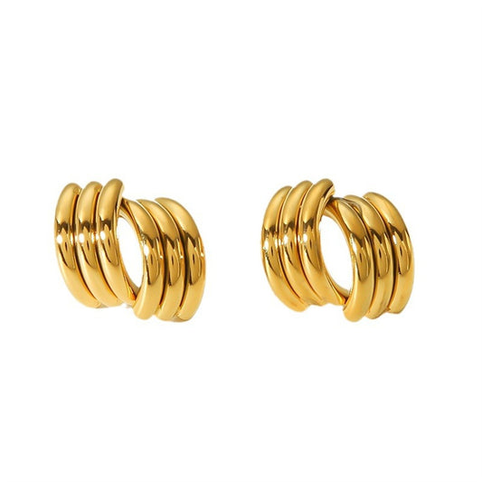 Boucles d'oreilles GROOVE HOOPS