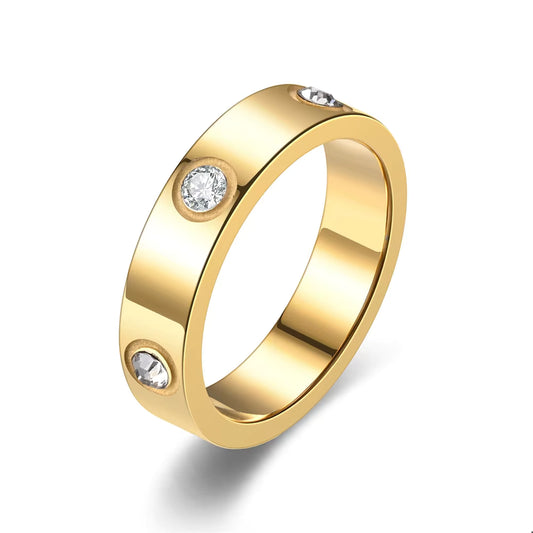 Golden Glow Ring