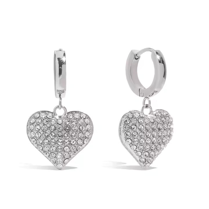 Boucles d'oreilles SPARKLE HEARTS