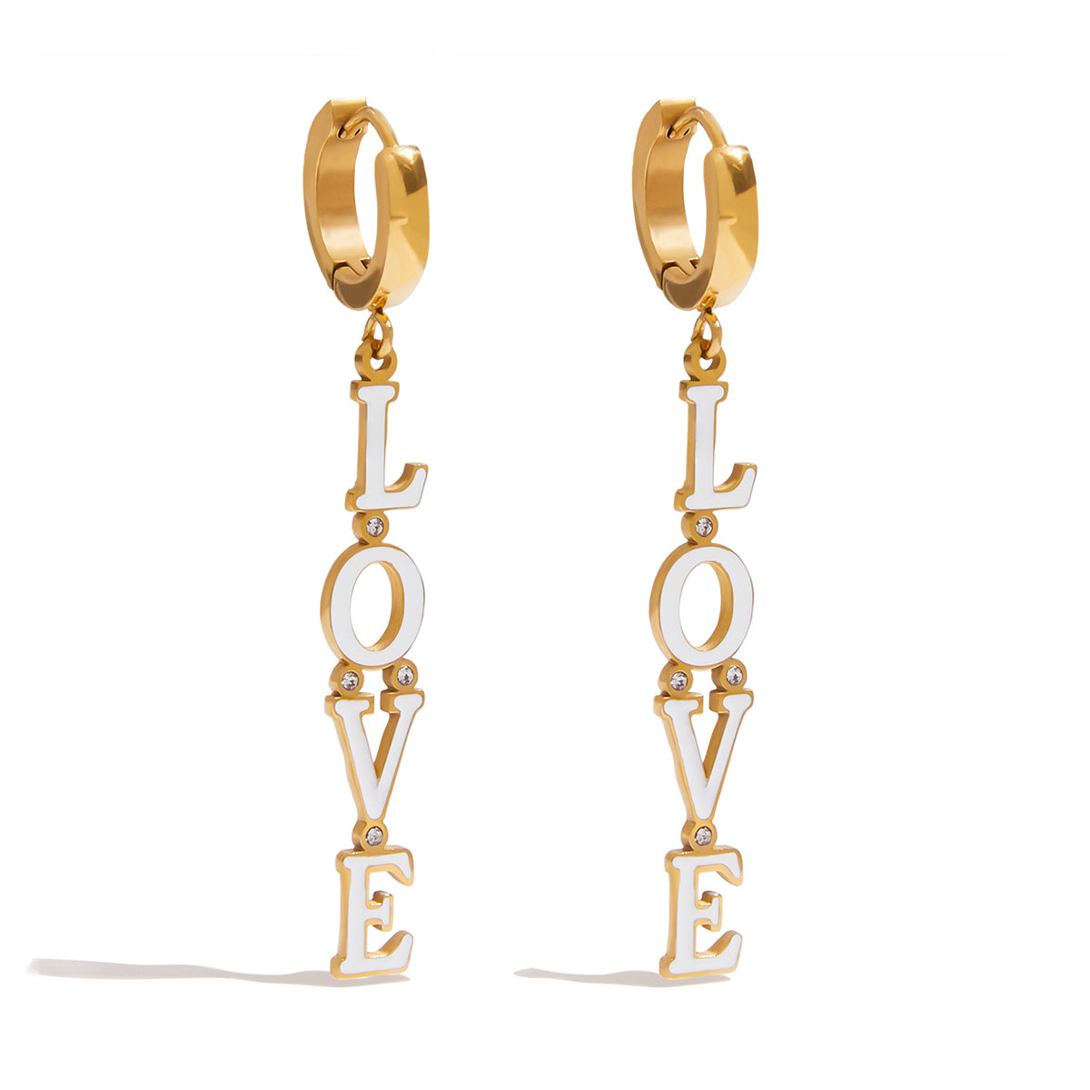 Boucles d'oreilles LETTRES D'AMOUR