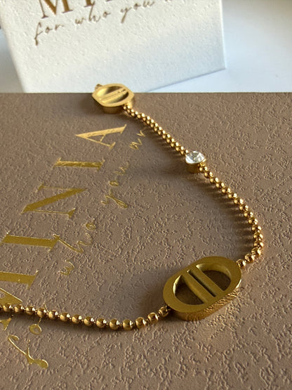 LENI – Necklace, Gold Plated